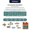 Intan - Ornamental Fish Wafers 🐠 Premium Fish Food - Player Choice For Angels, Gouramis, Goldfish, Barbs, Rainbow
